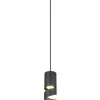 Trio Lighting Sisustusvalaisimet*riippuvalaisin Stream 1-os GU10 mattamusta