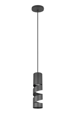 Trio Lighting Sisustusvalaisimet*riippuvalaisin Stream 1-os GU10 mattamusta