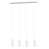 Trio Lighting Sisustusvalaisimet*riippuvalaisin Marley 4-os 75 cm GU10 valkoine
