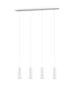 Trio Lighting Sisustusvalaisimet*riippuvalaisin Marley 4-os 75 cm GU10 valkoine