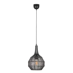 Trio Lighting Sisustusvalaisimet*riippuvalaisin Soraya 26 x 27 cm E27 mattamust