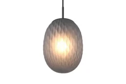 Trio Lighting Sisustusvalaisimet*riippuvalaisin Facette 1-os E27 mattamusta/sav