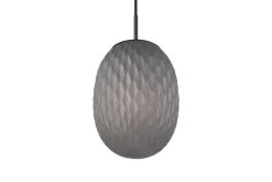 Trio Lighting Sisustusvalaisimet*riippuvalaisin Facette 1-os E27 mattamusta/sav
