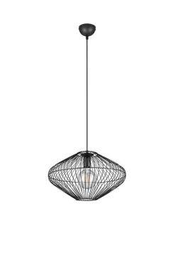 Trio Lighting Sisustusvalaisimet*riippuvalaisin Cobain E27 mattamusta