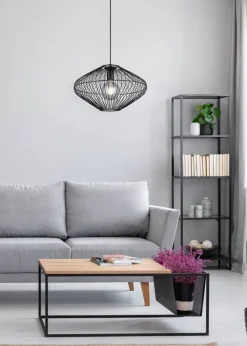 Trio Lighting Sisustusvalaisimet*riippuvalaisin Cobain E27 mattamusta