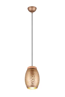 Trio Lighting Sisustusvalaisimet*riippuvalaisin Bidar 1-os E27 kahvinruskea