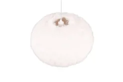 Trio Lighting Sisustusvalaisimet*riippuvalaisin Furry 50 cm E27 hiekanvalkoinen