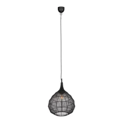 Trio Lighting Sisustusvalaisimet*riippuvalaisin Soraya 42 cm E27 mattamusta