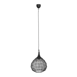 Trio Lighting Sisustusvalaisimet*riippuvalaisin Soraya 42 cm E27 mattamusta