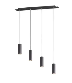 Trio Lighting Sisustusvalaisimet*riippuvalaisin Marley 4-os 75 cm GU10 mattamus
