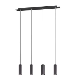 Trio Lighting Sisustusvalaisimet*riippuvalaisin Marley 4-os 75 cm GU10 mattamus