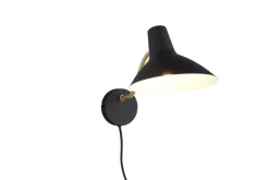 Trio Lighting Sisustusvalaisimet*seinävalaisin Traveller E27 mattamusta/mattame