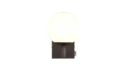 Trio Lighting Sisustusvalaisimet*seinävalaisin Kula H2O 1-os E14 mattamusta
