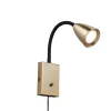 Trio Lighting Sisustusvalaisimet*seinävalaisin Wanda GU10 mattamessinki