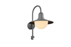 Trio Lighting Ulkovalaisimet*seinävalaisin Norman E27 antrasiitti liiketunn