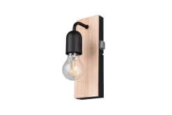 Trio Lighting Sisustusvalaisimet*seinävalaisin Arturo H2O 1-os E27 puu/mattamus