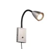 Trio Lighting Sisustusvalaisimet*seinävalaisin Wanda GU10 harjattu teräs