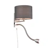 Trio Lighting Sisustusvalaisimet*seinävalaisin Hotel lukuvalolla E14 + LED harm