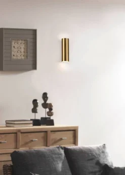 Trio Lighting Sisustusvalaisimet*seinävalaisin Marley 2xGU10 antiikkimessinki