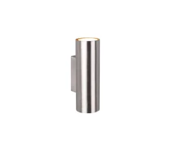 Trio Lighting Sisustusvalaisimet*seinävalaisin Marley 2xGU10 harjattu teräs