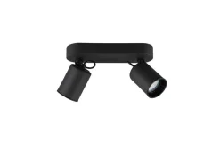 Trio Lighting Sisustusvalaisimet*spottivalaisin Pago 2-os GU10 mattamusta