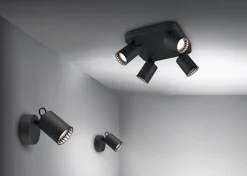Trio Lighting Sisustusvalaisimet*spottivalaisin Pago 1-os GU10 mattamusta