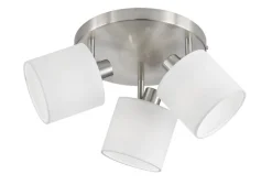 Trio Lighting Sisustusvalaisimet*spottivalaisin Tommy 3-os E14 harjattu teräs/v