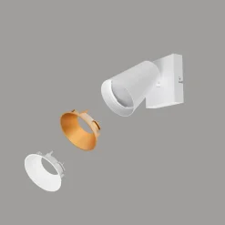Trio Lighting Sisustusvalaisimet*spottivalaisin Sharp 1-os GU10 mattavalkoinen/