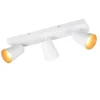 Trio Lighting Sisustusvalaisimet*spottivalaisin Sharp 3-os GU10 mattavalkoinen/