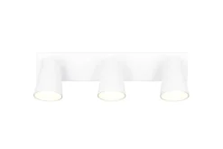 Trio Lighting Sisustusvalaisimet*spottivalaisin Sharp 3-os GU10 mattavalkoinen/