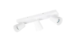 Trio Lighting Sisustusvalaisimet*spottivalaisin Sharp 3-os GU10 mattavalkoinen/