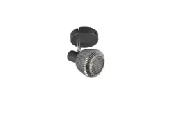 Trio Lighting Sisustusvalaisimet*spottivalaisin Tarifa 1-os E14 mattamusta/krom