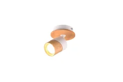 Trio Lighting Sisustusvalaisimet*spottivalaisin Aruni 1-os GU10 puu/mattavalkoi
