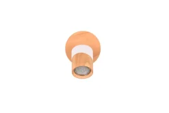 Trio Lighting Sisustusvalaisimet*spottivalaisin Aruni 1-os GU10 puu/mattavalkoi