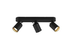 Trio Lighting Sisustusvalaisimet*spottivalaisin Pago 3-os GU10 mattamusta