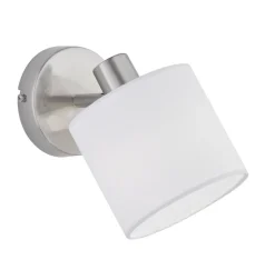Trio Lighting Sisustusvalaisimet*spottivalaisin Tommy 1-os E14 harjattu teräs/v