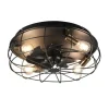 Trio Lighting Sisustusvalaisimet*tuuletinkattovalaisin Trondheim 4xE27 mattamus