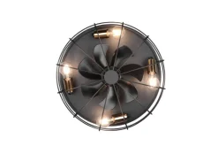 Trio Lighting Sisustusvalaisimet*tuuletinkattovalaisin Trondheim 4xE27 mattamus