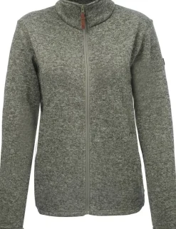 True North Fleecet, Colleget Ja Hupparit*fleecetakki W 061 Olive