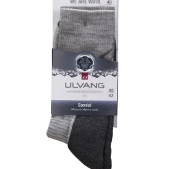 Ulvang Asusteet|Asusteet*merinovillasukka  Spesial 75111 11201 Grey Melange/Charcoal Melange