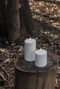 Uyuni Koriste- Ja Kausivalot*LED kynttilä ulkokäyttöön 8,4x10 cm valkoinen