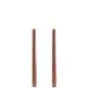 Uyuni Koriste- Ja Kausivalot*LED kynttilä 2,3x25 cm caramel smooth 2 kpl