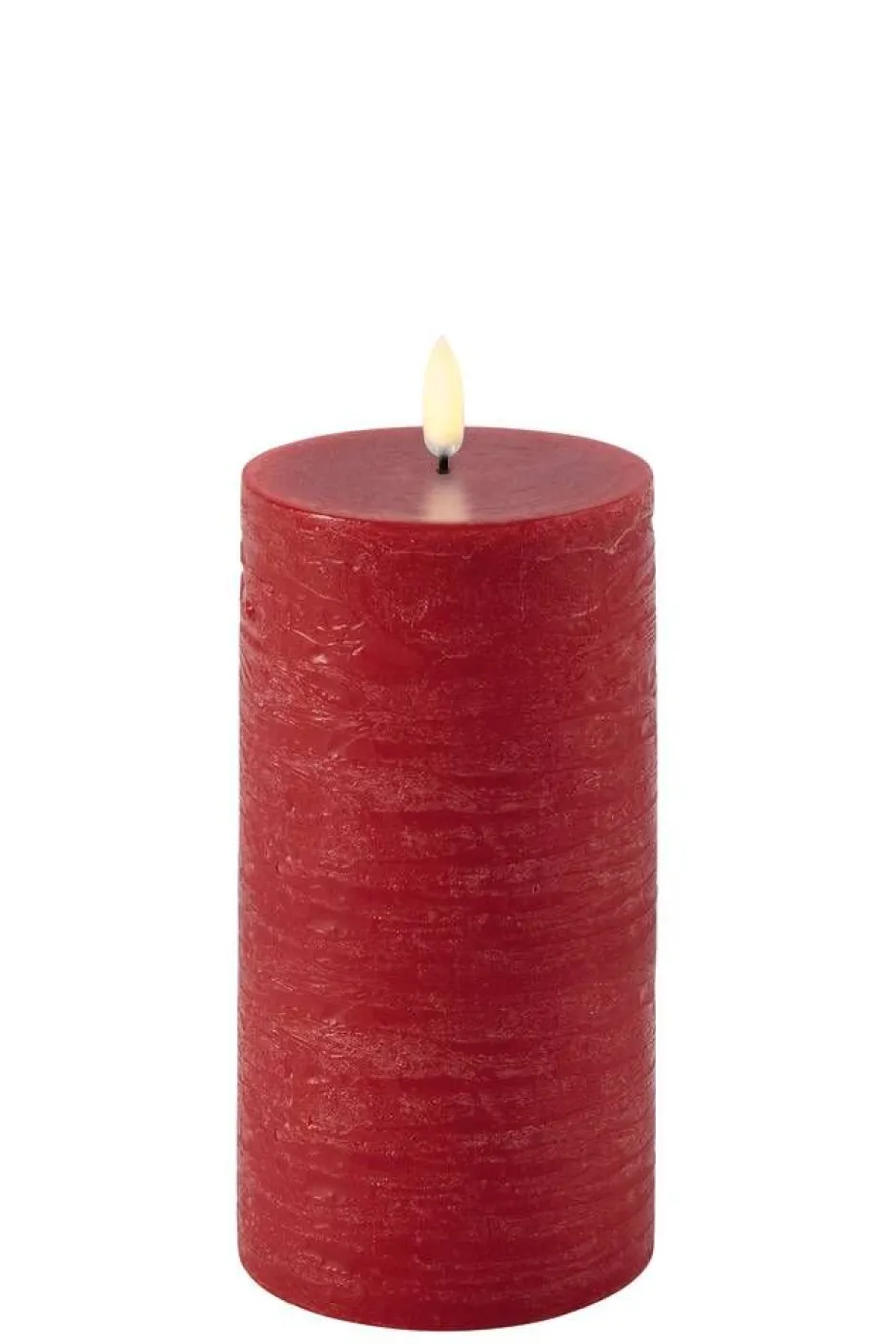 Uyuni Koriste- Ja Kausivalot*LED pöytäkynttilä 7,8x15 cm carmine red rustiikki