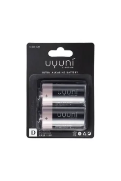Uyuni Paristot|Lamput Ja Valaisintarvikkeet*paristo D Battery 1,5V 16.000 mAh 2 kpl/pkt