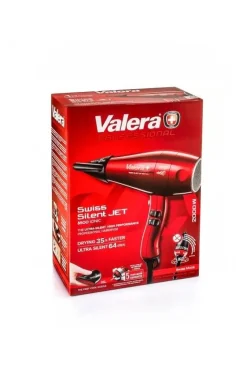 Valera Hiustenhoito*hiustenkuivaaja Swiss Silent Jet 8500 Ionic punainen