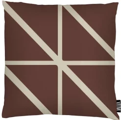 Vallila Sisustustekstiilit*Lucina koristetyynynpäällinen 43x43 cm ruskea