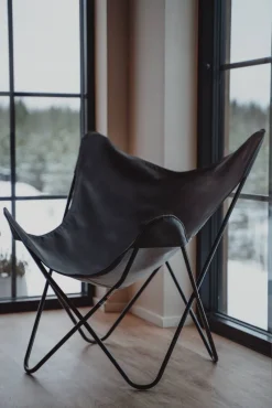 Varax Huonekalut*Lepakkokangas 36A musta keinonahka