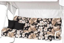 Varax Istuintyynyt Ja Pehmusteet*pehmuste De Luxe/Monica/Suvi keinuun, 97B harmaa-beige