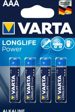 Paristot|Lamput Ja Valaisintarvikkeet*Varta Longlife Power AAA 4kpl