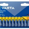 Varta Paristot|Lamput Ja Valaisintarvikkeet*paristo Longlife Power AA 12 kpl